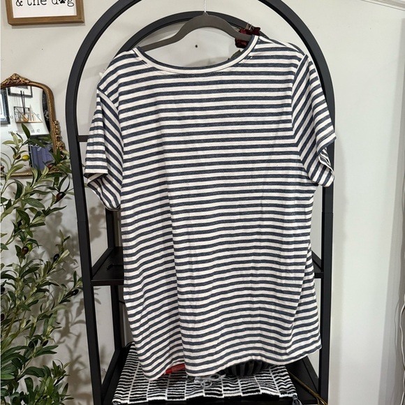 Plus size lucky brand size 2X striped top - Picture 3 of 5
